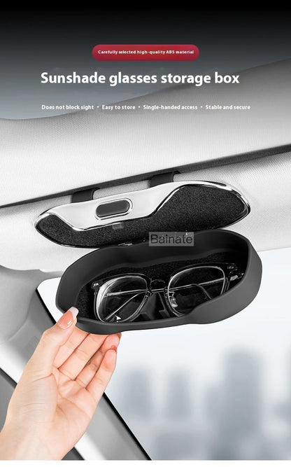 Car Glasses Box Sun Visor Glasses Holder For EBRO S700 EBRO S800 S400 2025 Shock-proof Eyeglasses Storage Case Car Accessories
