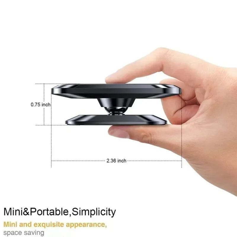 New Magnetic Car Phone Holder For iPhone 15 14 13 12 11 Samsung Redmi Mobile Cell Phone Holder Stand Magnet Mount Bracket In Car