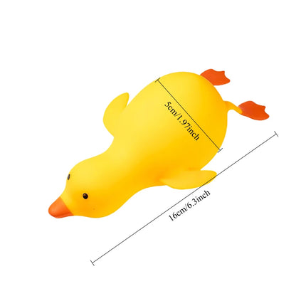 33CM Antistress Duck Fidgets Toys Squishy Goose Animals Vent Toys for Adults Decompression Stretch Toys Friends Best Gift