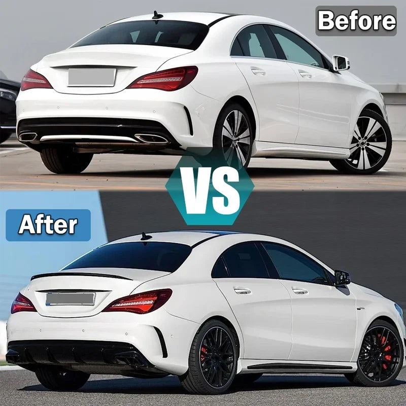 Rear Trunk Lid Car Spoiler Wing For Mercedes Benz CLA Class C117 C118 CLA200 CLA260 CLA45 AMG 2013-2023 Car Styling