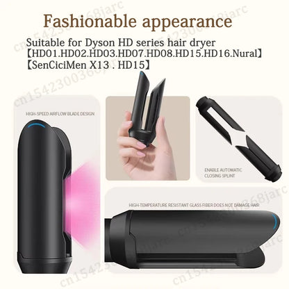Hair Dryer Straightener Nozzle For Dyson Supersonic HD08 HD15 HD16 Nural Hair Dryer Accessories Automatic Straight Hair Nozzle