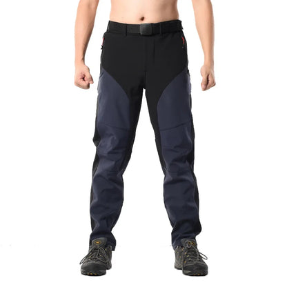 2024 Casual Winter Men Jackets Fleece Thick Pants Men's Sets Warm Waterproof Hooded Coats Male Cargo Pants Tactical Suits M-4XL