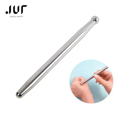 Stainless Steel Manual Acupuncture Pen Trigger Point Massager Deep Tissue Massage Tool For Body Meridian Pain Relief Health Care