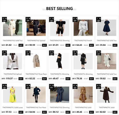 TWOTWINSTYLE Spliced Pearls Two Piece Set for Women Lapel Long Sleeve Irregular Top High Waist Mini Skirt Office Suit Female New