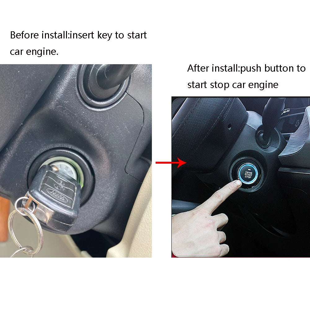 For Land Rover Discovery 3 Key Start Update Keyless Start Stop Remote Starter Keyless Entry AccessNew Smart Key Car Accessories