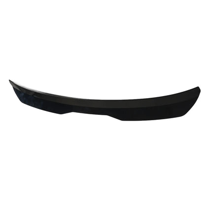 Rear Window Roof Spoiler Visor Deflector Universal Fit Reduce Resistance Window Top Lip Molding Trim Glossy Black