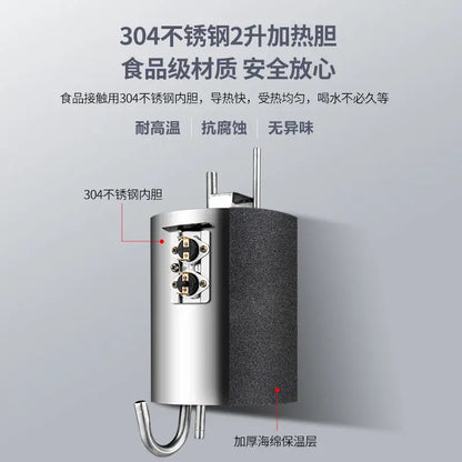 Compressor refrigeration water dispenser pipeline machine bottom bucket vertical hot and cold multifunctional