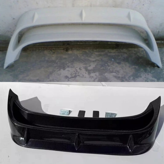 Carbon fiber Resin Rear spoiler tail wing for Peugeot 206 06-15 modify to WRC style car accessories