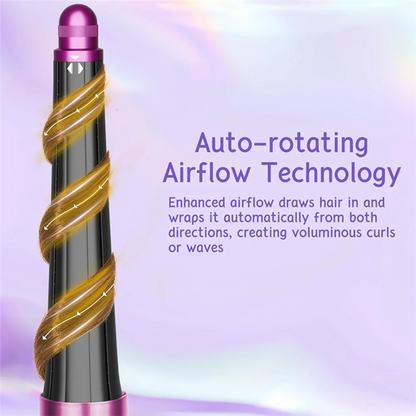 2 IN 1 Airwrap Hair Dryer High Speed Brushless Motor Negative Ionic Blow Dryer Multi-Function Salon Hair Styler Tools