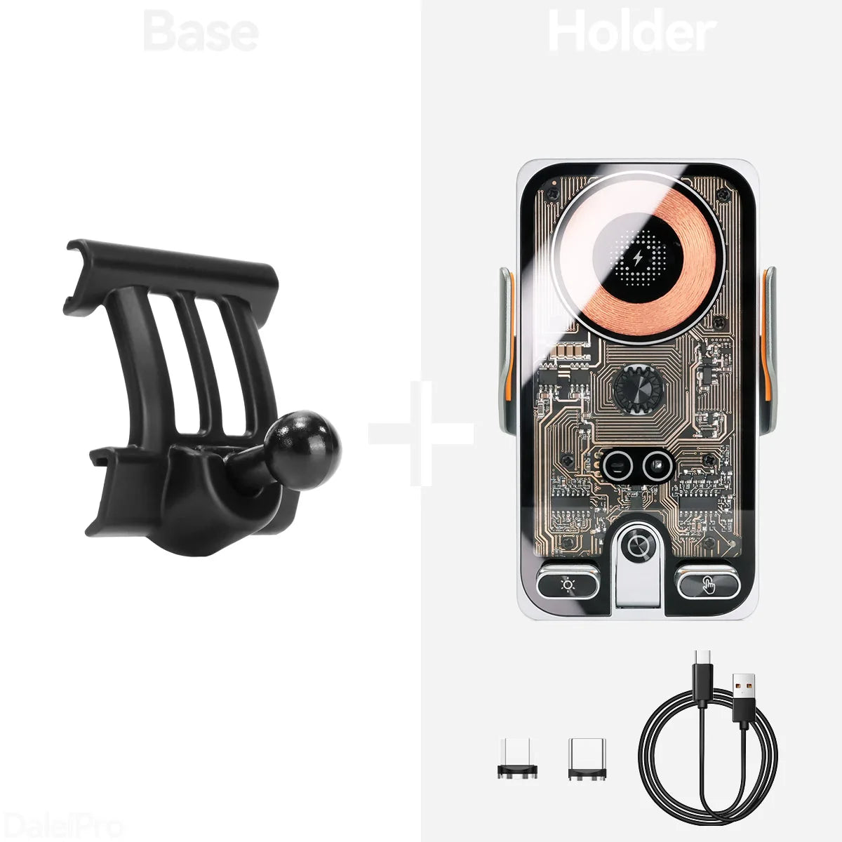 For Mazda CX60 CX80 CX-60 CX-80 Car Phone Holder Wireless Charger Magsafe Holder Auto Clamping Strong Magnet Mazda Accessories