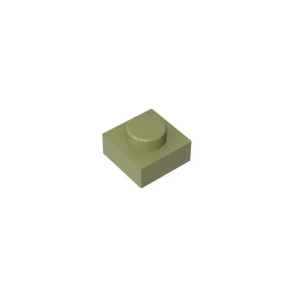 100g/588Pcs 3024 1x1 Brick Moc Short 1-Hole Color Spare Parts Compatible with Brick DIY Children's Toy Assembly Gift Box