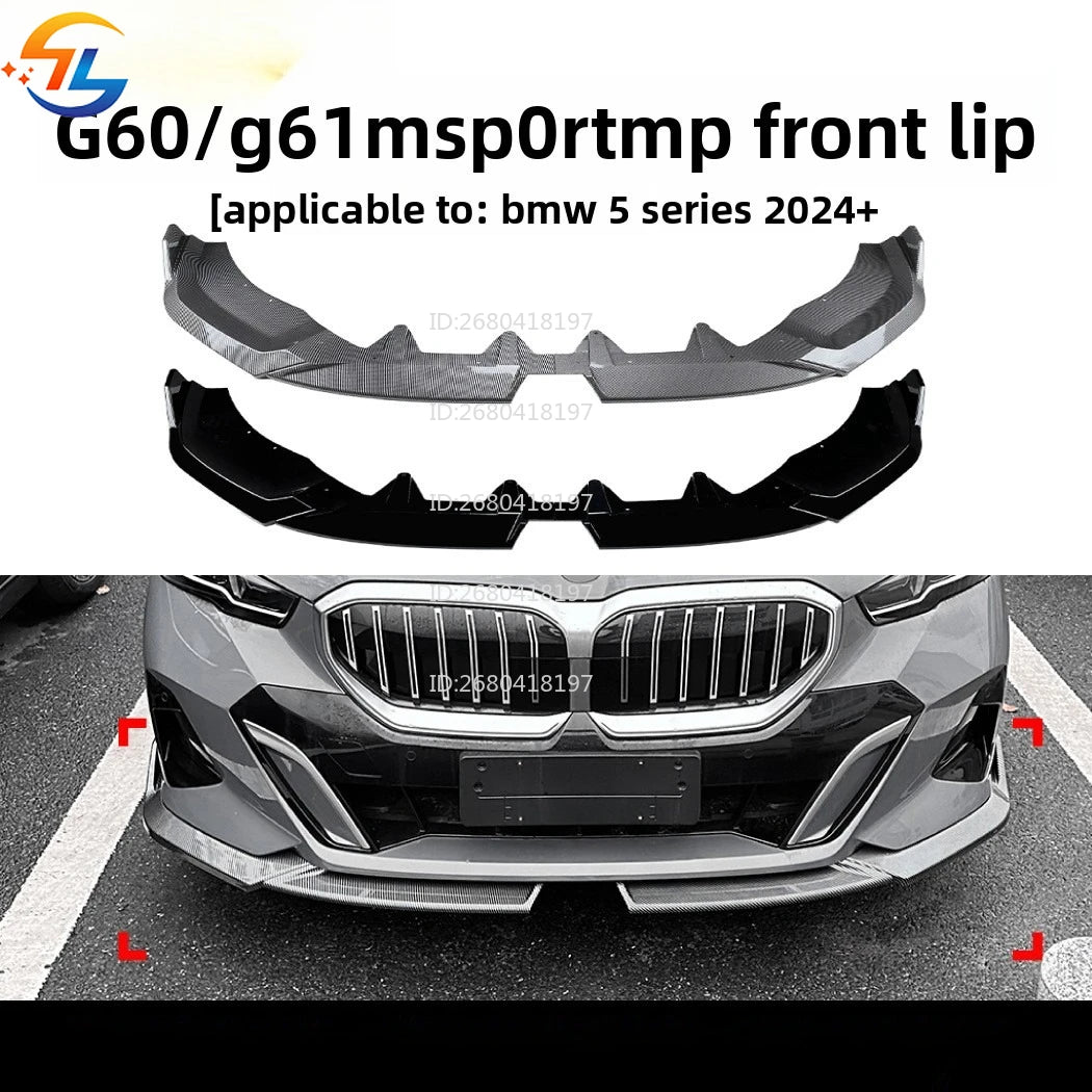 For BMW 5 Series Bmw I5 G60 G61 2024+ Mp Front Lip Front Shovel Spoiler Modification Accessories