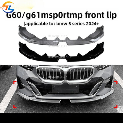 For BMW 5 Series Bmw I5 G60 G61 2024+ Mp Front Lip Front Shovel Spoiler Modification Accessories