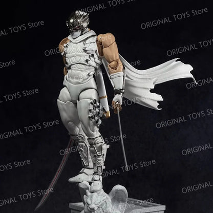 In Stock AC Toys The Second Batch Ryu Revoltech 1/12 Amazing Yamaguchi White Ryu Hayabusa Ninja Gaiden Action Anime Figures Toy