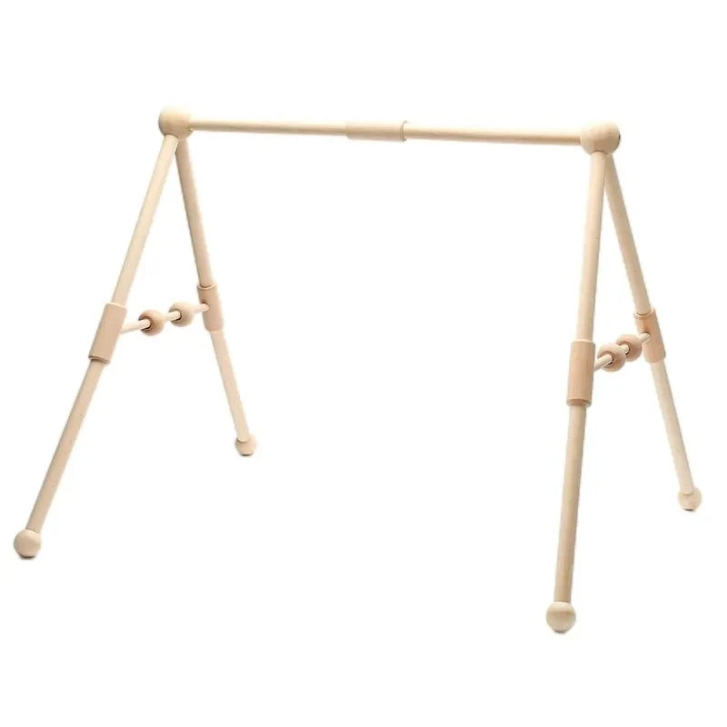 1Set Play Gym Frame Baby Activity Wooden Fitness Frames Play Gym Mobile Baby Accessories Rattle Toy Baby Room Decoration Newborn