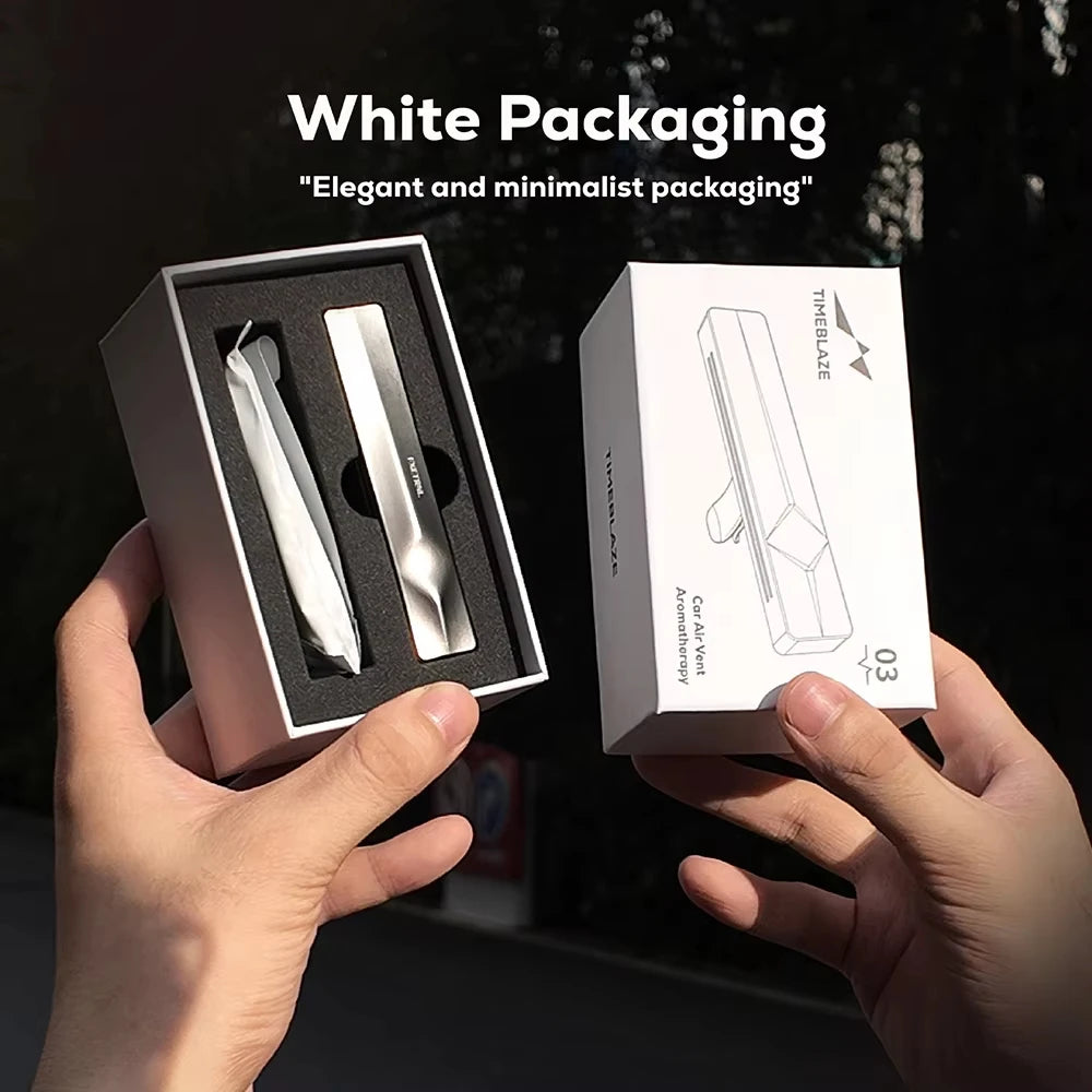 Refillable Car Air Freshener Vent Clip for Tesla Model Y, Aroma Diffuser with Scented Sticks, Interior Accessory