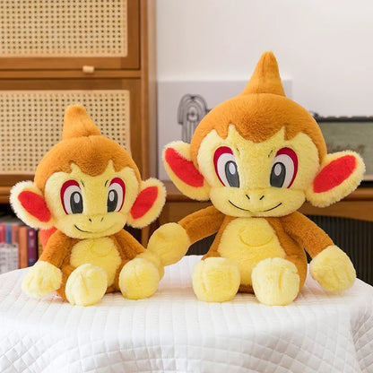 New 30/40cm Chimchar Pokemon Plush Toy Anime Figure Doll Cute Giant Pokémon Monkey Cartoon Stuffed Pillow Doll Holiday Xmas Gift