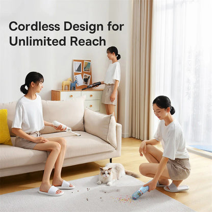 Baseus Vacuum Cleaner 6000Pa Wireless Portable Home Appliance Car Cleaning Mini Handheld Portable Cordless Cleaner