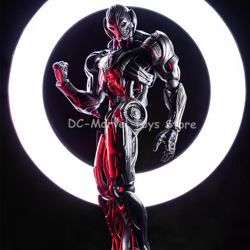 New Version In Stock AC Toys Ultron White Ryu Action Figures Kaiyodo Amazing Yamaguchi Avengers Ko Model Gift Toys
