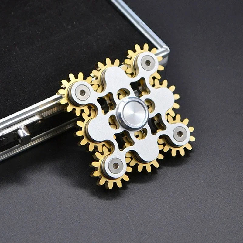 9 Gears Hand Spinner High Quality Metal Fidget Spinners R188 Smooth Bearing Adult Stress Relief Toy Anti Stress Fidget Toys