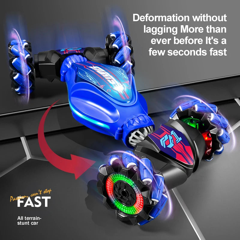Gesture sensing remote control dual control drifting stunt car, 360 ° rotation of lighting sound effect, Christmas birthday gift