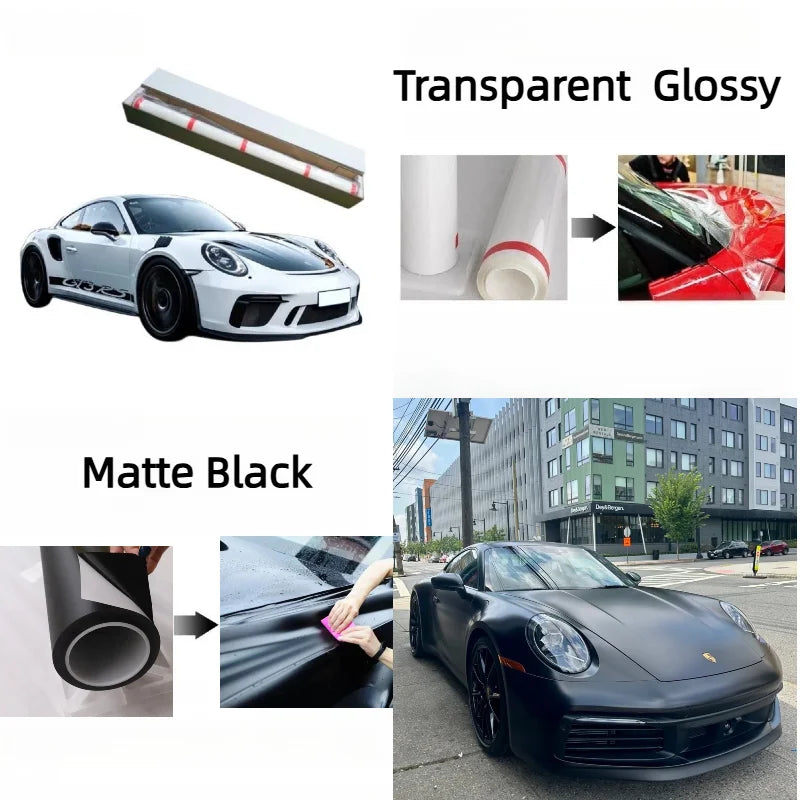 XPEL Paint Protection Film (USA) Clear, Matte, Gloss Black, Matte Black 10-Year Warranty TPU PPF Self-Healing Material