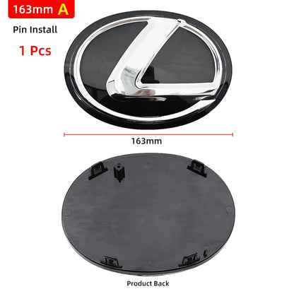 Car Logo Front Grill Emblem Badge Hood Trunk Rear Logo Badge Emblem For Lexus F SPORT ES UX 300e GX LBX NX RX 350h 450h GS CT