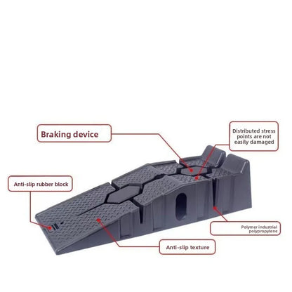 Car Maintenance Ramp Bracket Anti-skid Plastic Cars Repair Ramp Plate Ladder Oil Change Ramps Automobiles Maintenance Tools