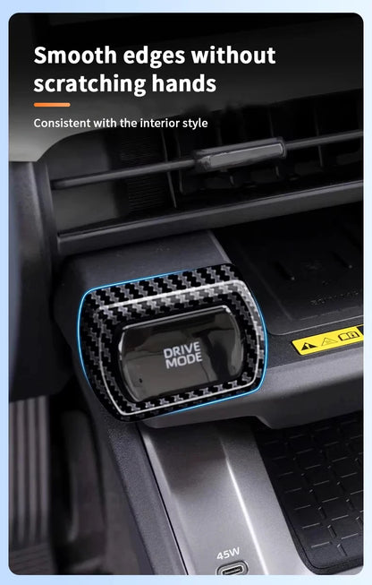 For Toyota RAV4 XA60 2026 ABS Red Gear Shift Cover Trim Central Control Strip Air Outlet Trim Interior Decoration Accessories