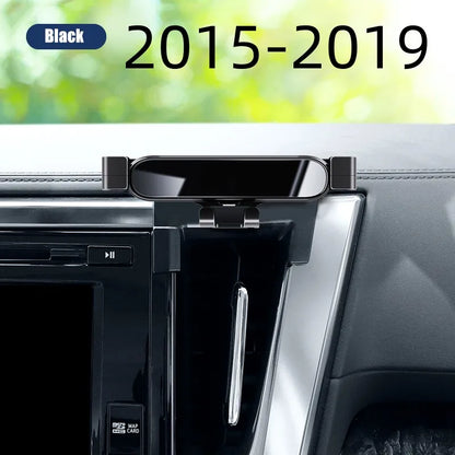 Car Phone Holder For Toyota Alphard 2015 - 2023 ANH30 Styling Bracket GPS Stand Rotatable Support Mobile Accessories