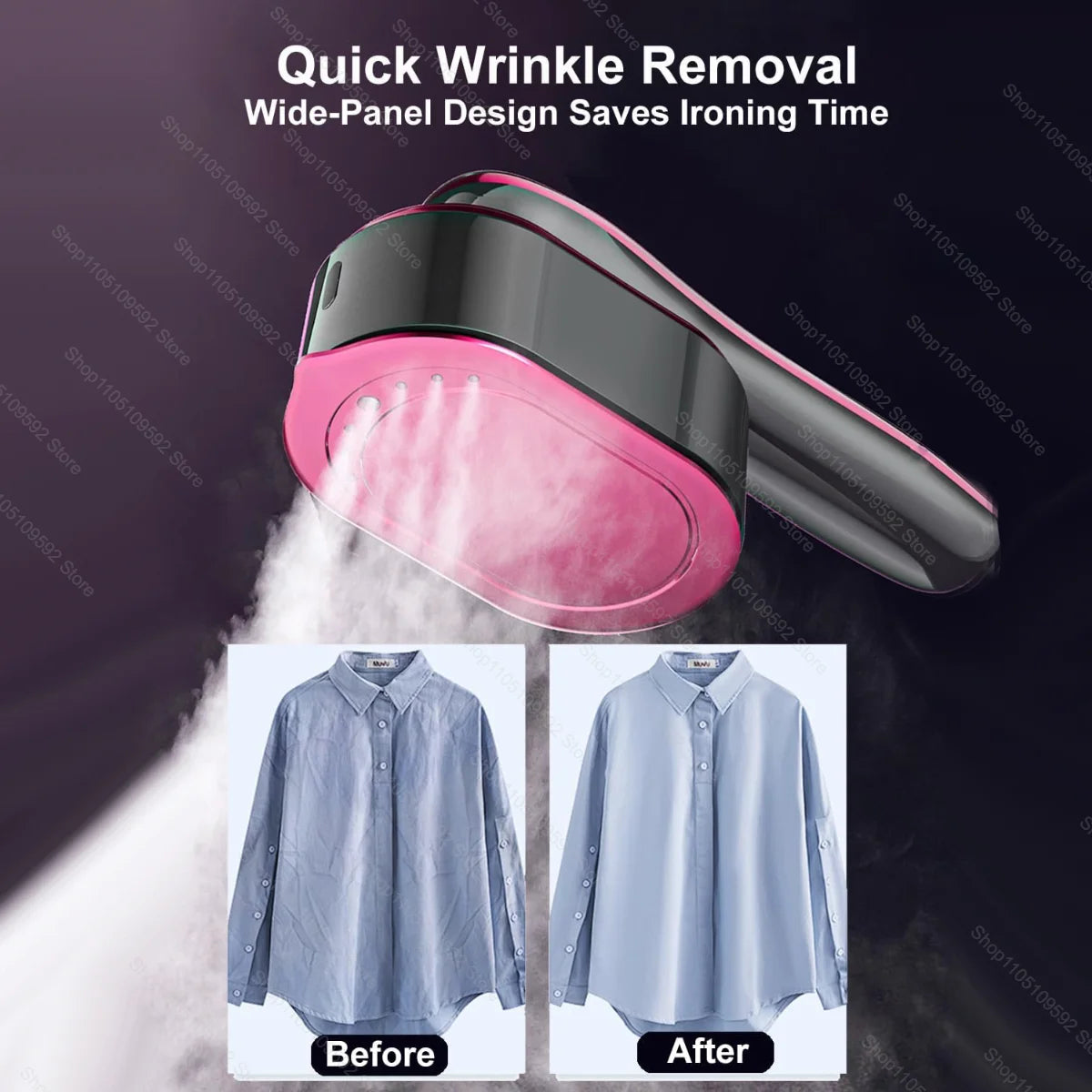 Portable Handheld Steam Ironing machine Folding Hanging Garment Steamer Clothes Clothes Iron Wet Dry Ironing Machine Home Travel