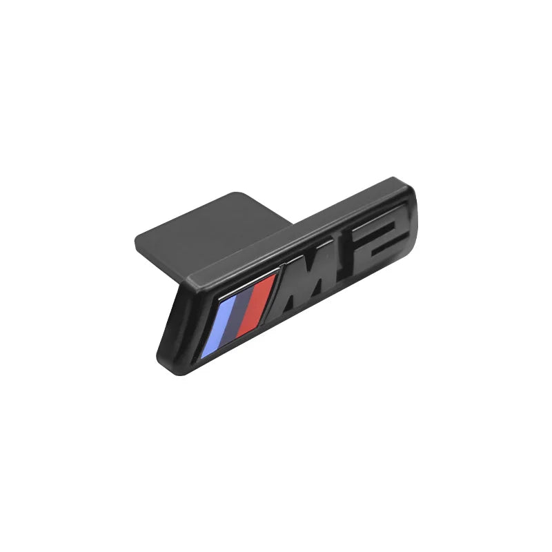 For BMW M2 M3 M4 M5 M6 G01 E84 E83 G11 G07 G86 G80 E60 F39 F10 ABS Car Styling M Logo Badge Front Grille Grill Emblem Accessory