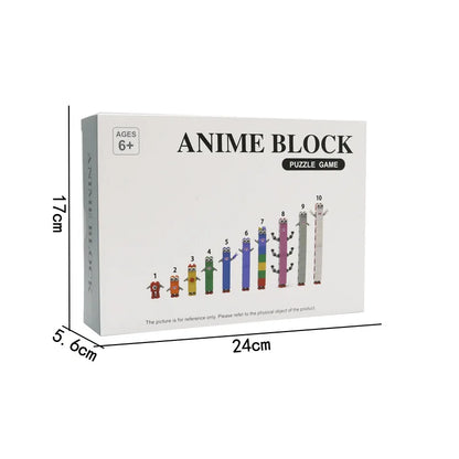 10 in 1 1Sets block figurine Cartoon Anime No. Building Blocks Figures Dolls Toys 6 Small Square People Game Model