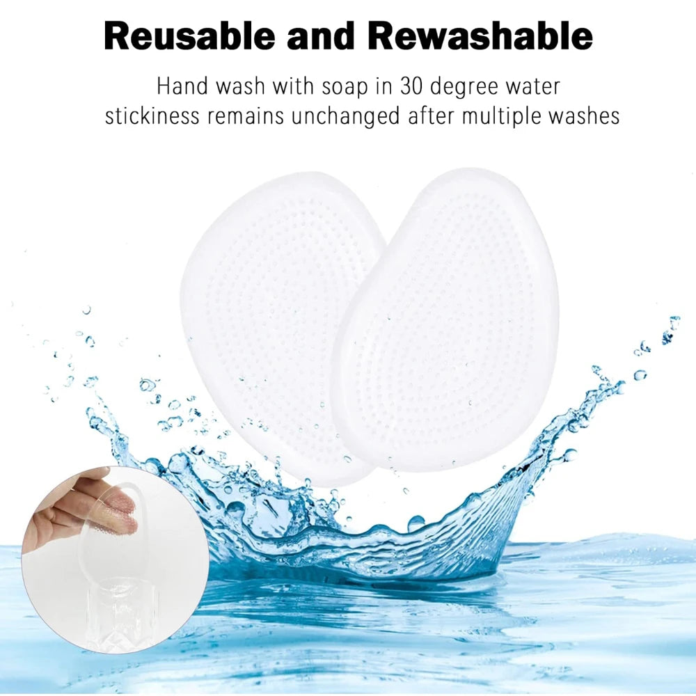Silicone Forefoot Pad Women High Heels Sandals Pain Relief Insert Soft Gel Anti-slip Insoles Toe Cushion BHL1567-FRO