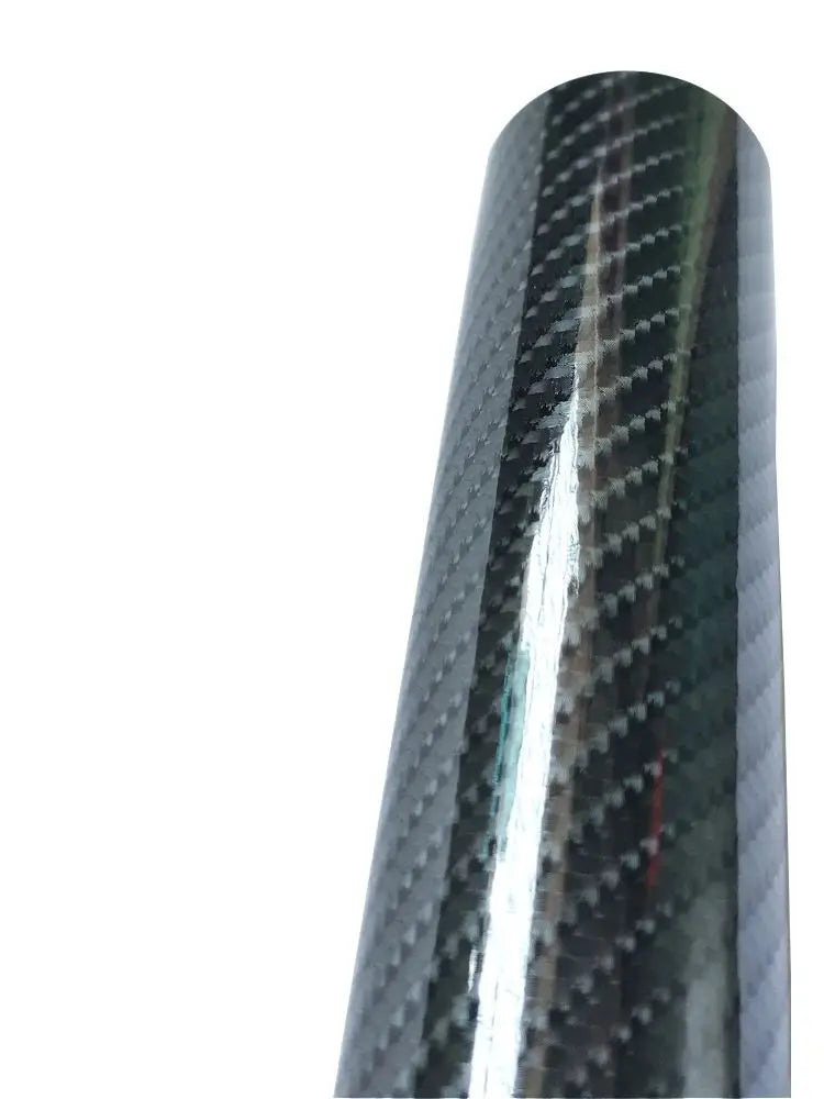 10/20/30/40/50*152cm Black Matte 3D 4D 5D Carbon Fiber Vinyl Car Wraps Auto Satin Film Vehicle Sticker with Different Size/Roll