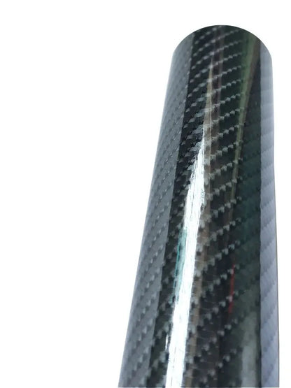 10/20/30/40/50*152cm Black Matte 3D 4D 5D Carbon Fiber Vinyl Car Wraps Auto Satin Film Vehicle Sticker with Different Size/Roll