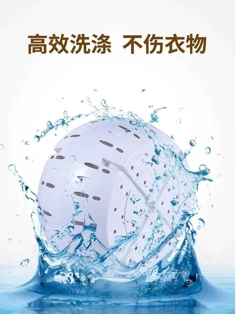 Ten Seconds Manual Washing Machine Student Dormitory Hand-cranked Household Small Washing Socks Without Electricity AH