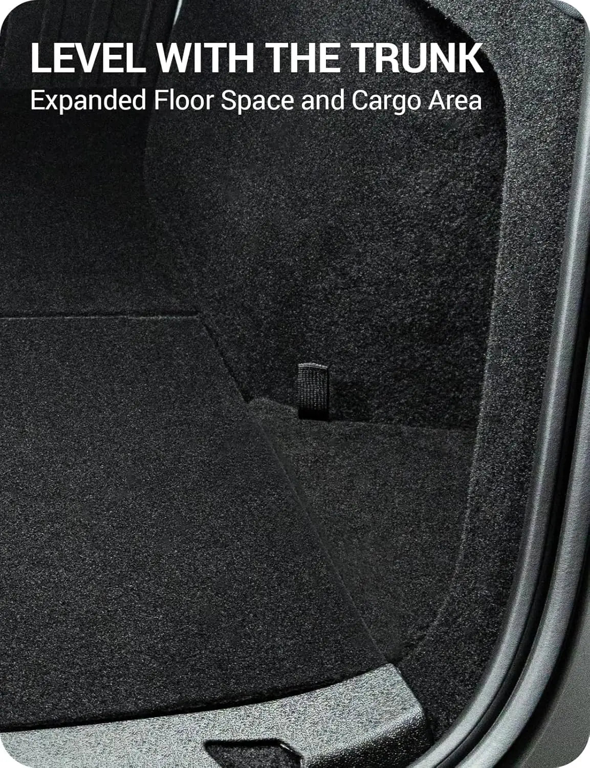 Model Y Launch 2026 Rear Trunk Side Storage Box For Tesla Y Juniper 2025 Organizer Suede Anti-dirty Car Travel Accessories