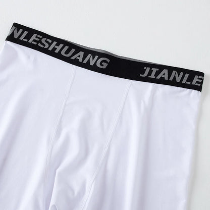1/2/5 Piece Set Of Men's Extra Long Boxer Shorts For All Seasons Sports And Comfortable Underwear For Outdoor Wear Home Fashion