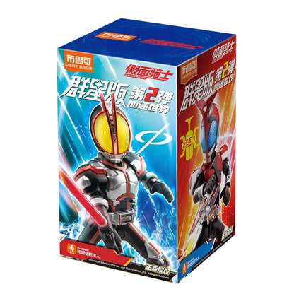 Blokees Kamen Rider Anime Figure Masked Rider Assembled Toys Saber GEATS Hopper Kuuga Action Figure Assembled Toys