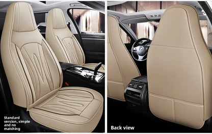 Universal One-piece Seat and Split Seat Car Seat Full Cover Breathable Leather SUV Car Seats Cushion Full Cover Protection