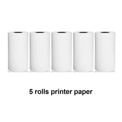 Portable Mini Bluetooth Wrong Printer Mobile Phone Photo Title Note Print Pocket Student Error Label Printer for Children's Gift
