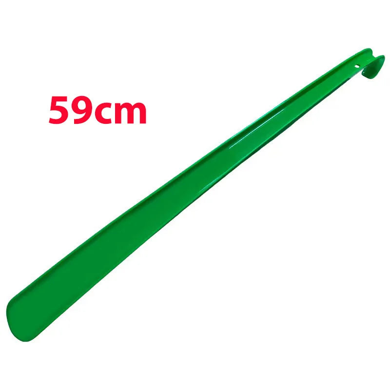 59cm Plastic Extra Long Shoehorn Hotel Household Shoe Wearer Shoes Lifter Shoes Spoon Lazy Does Not Bend Shoe Draw Helper