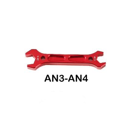 Car repair and modification tool AN aluminum wrench hose joint tool socket wrench adjustable wrench tool set AN3 AN4 AN6 AN8 AN1