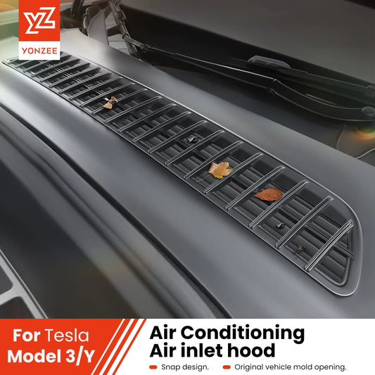 YZ Air Inlet Protective Cover For Tesla Model Y/YL 2026 Juniper Anti-insect Anti-fouling Front Air-Conditioning Insect-proof Net