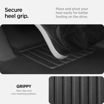 XPE Floor Mats Cargo Liner for Tesla Model Y Juniper / Launch 2025 2026 All Weather Anti Slip Waterproof Floor Liner Boot Mats