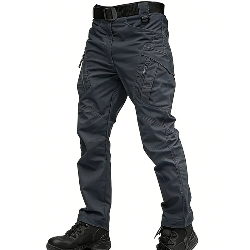 Mens Spring Autumn Pants Hiking Camping Climbing Army Combat Running Cargo Military Tactical Casual Trousers Softshell Elastic