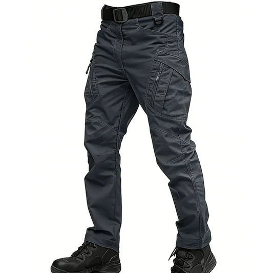 Mens Spring Autumn Pants Hiking Camping Climbing Army Combat Running Cargo Military Tactical Casual Trousers Softshell Elastic