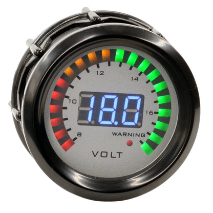 2 Inch (52mm) Auto Car LED Digital Display Volt Gauge 12V Battery 8-12V Voltage Detection Meter
