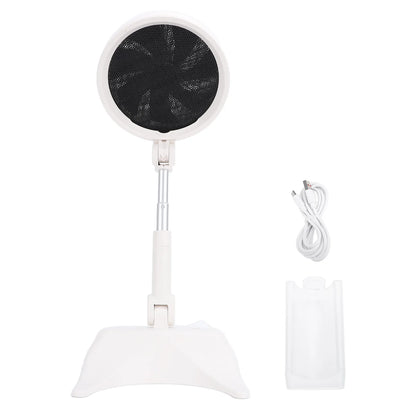 Desktop Cooker Hood Tabletop Range Hood 8W 3 Speed Strong Suction Low Noise Multifunction Foldable Portable Kitchen Exhaust Fan